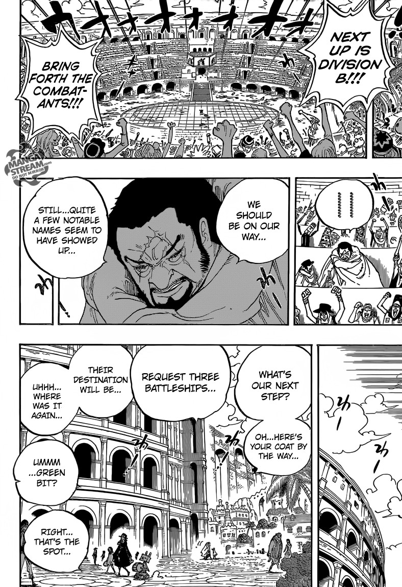 One Piece chapter 705 page 8