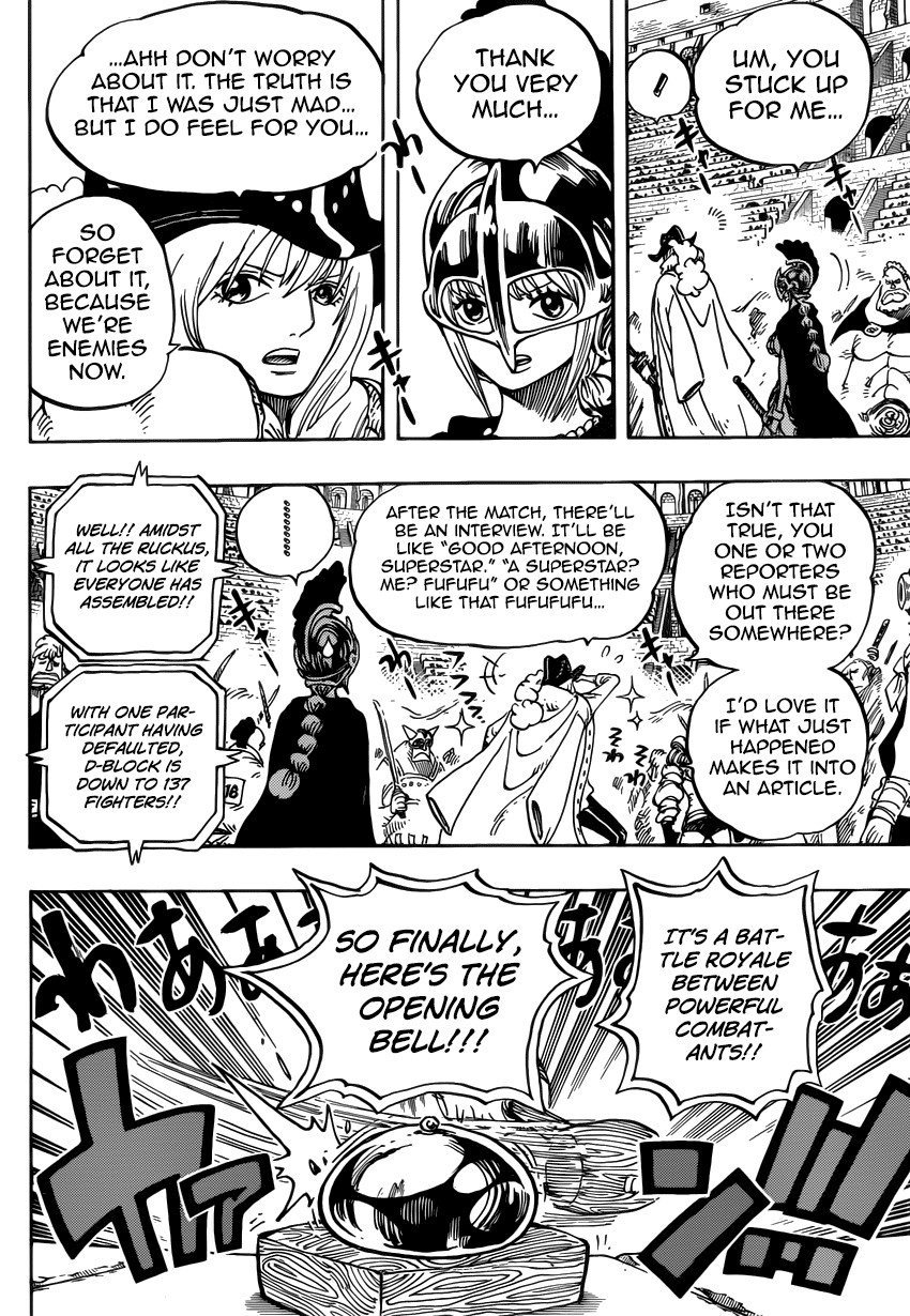 One Piece chapter 722 page 9