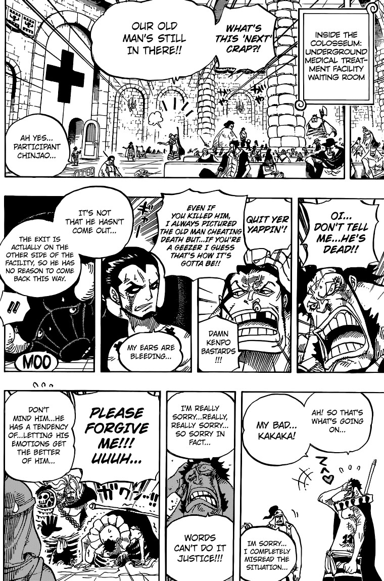 One Piece chapter 725 page 16