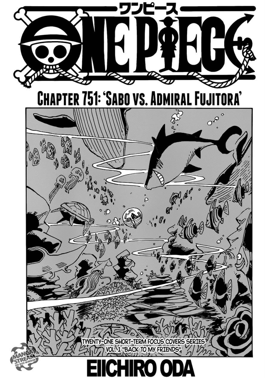 One Piece chapter 751 page 1