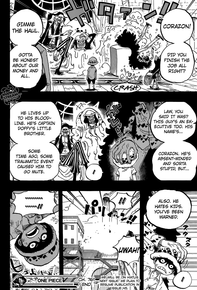 One Piece chapter 761 page 16