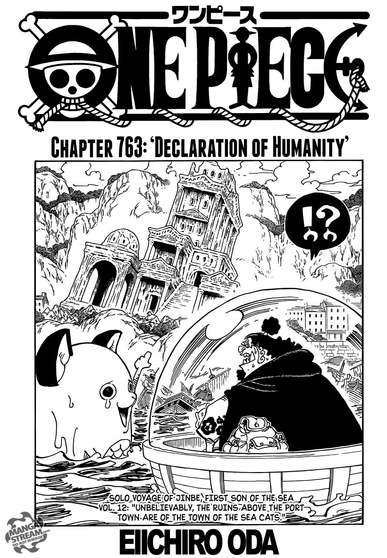 One Piece chapter 763 page 1