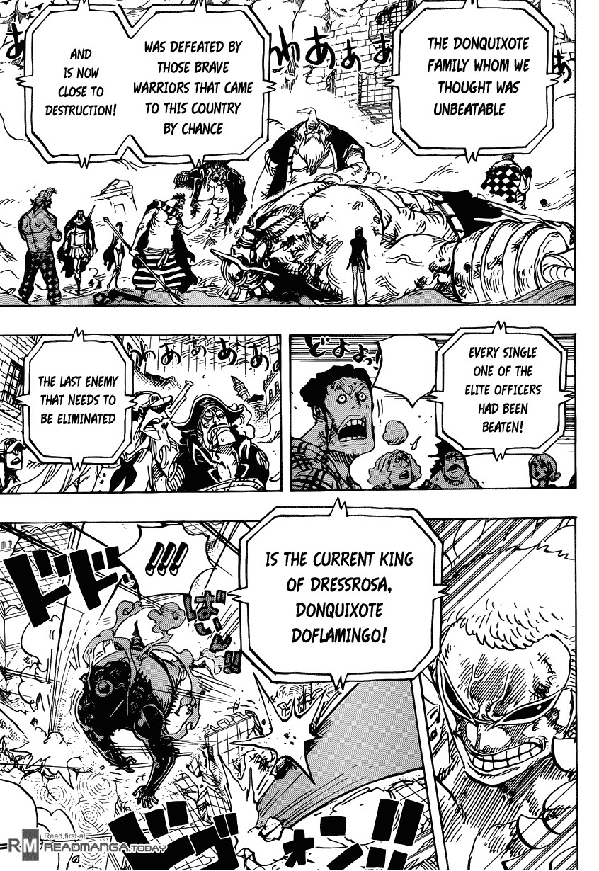 One Piece chapter 785 page 13