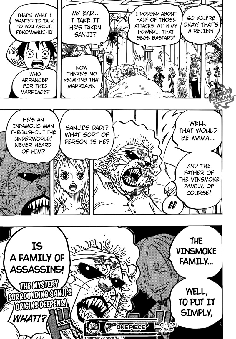 One Piece chapter 814 page 19