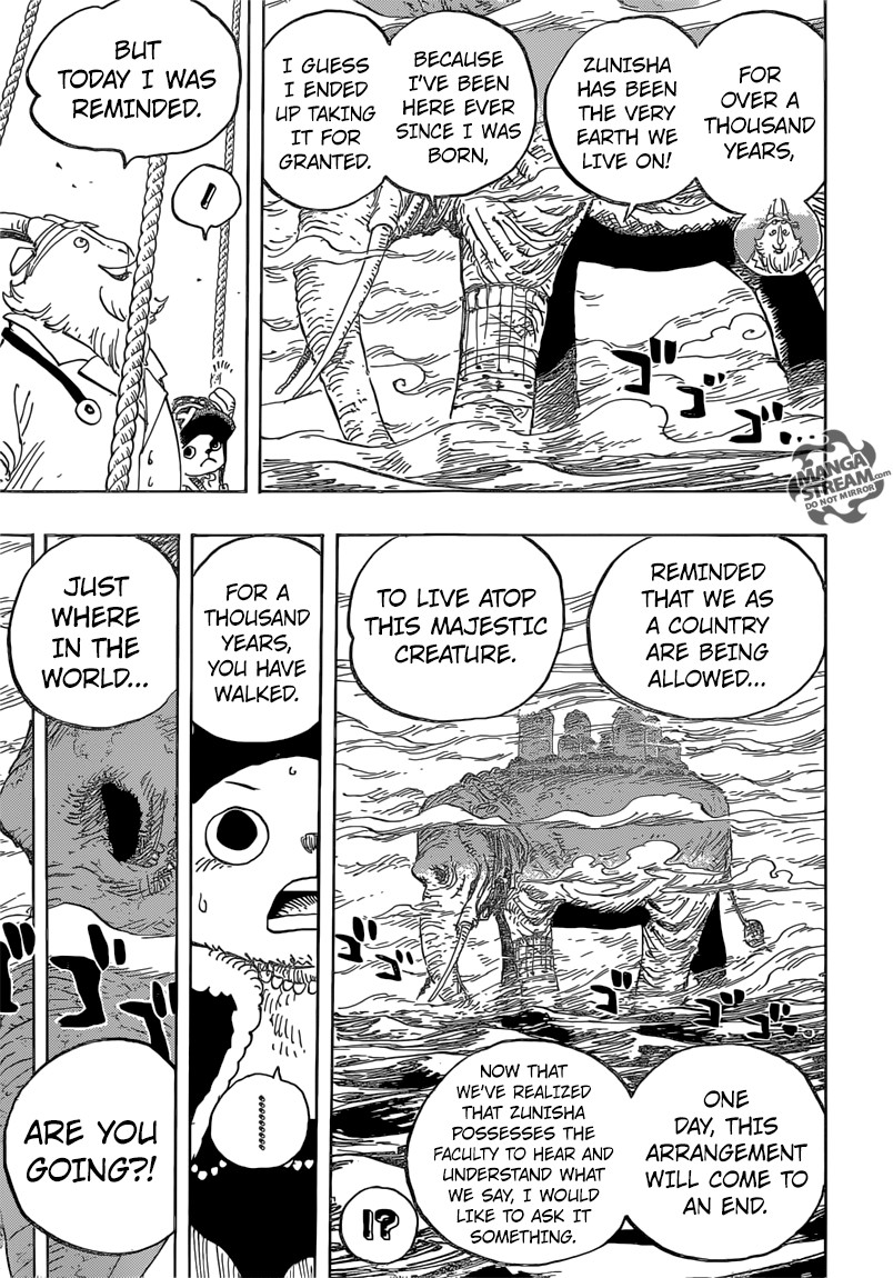 One Piece chapter 822 page 6