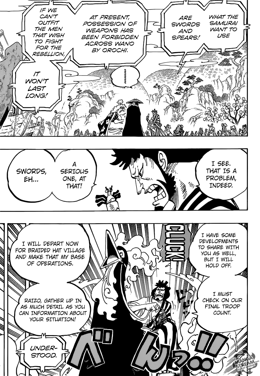 One Piece chapter 952 page 14
