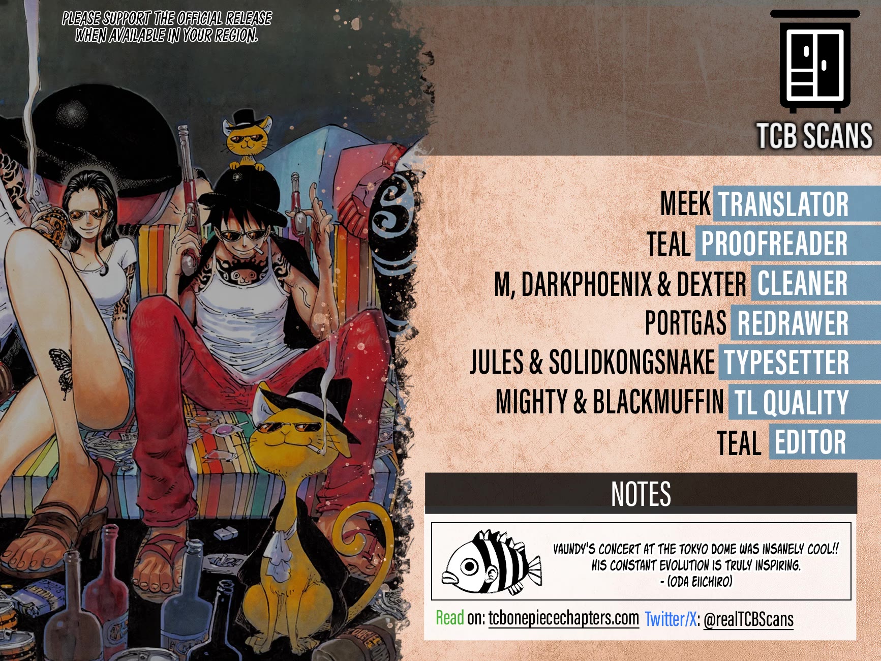 One Piece chapter 1176 page 1