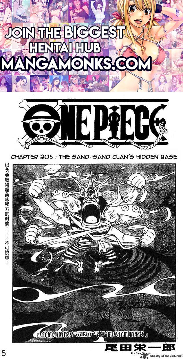 One Piece chapter 205 page 1