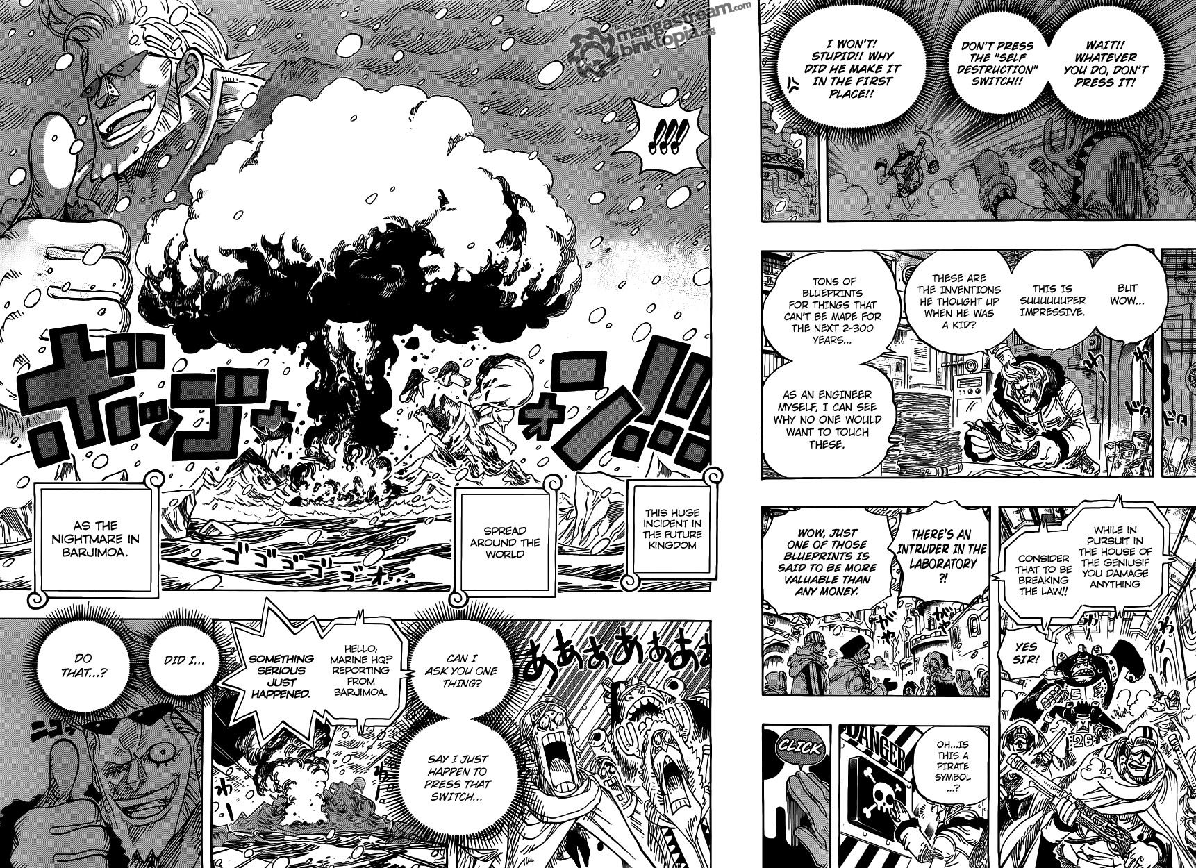 One Piece chapter 592 page 14