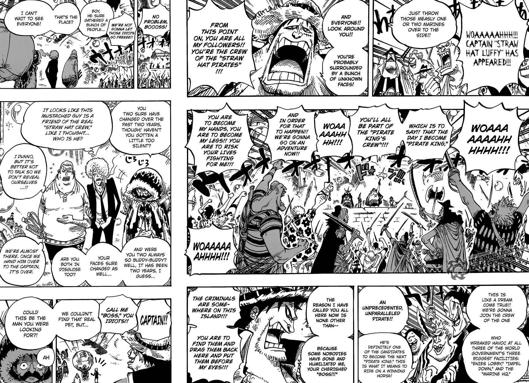 One Piece chapter 600 page 10
