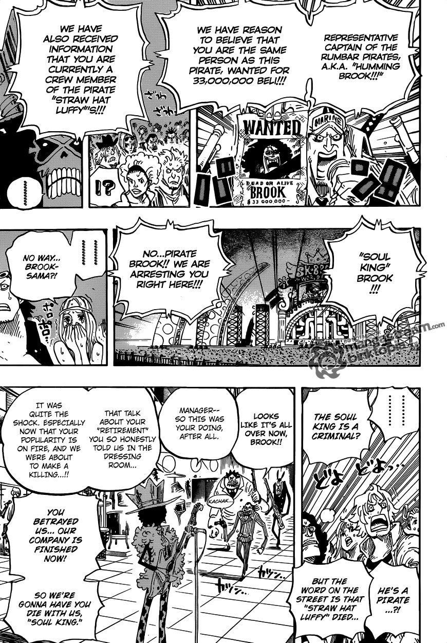 One Piece chapter 600 page 12