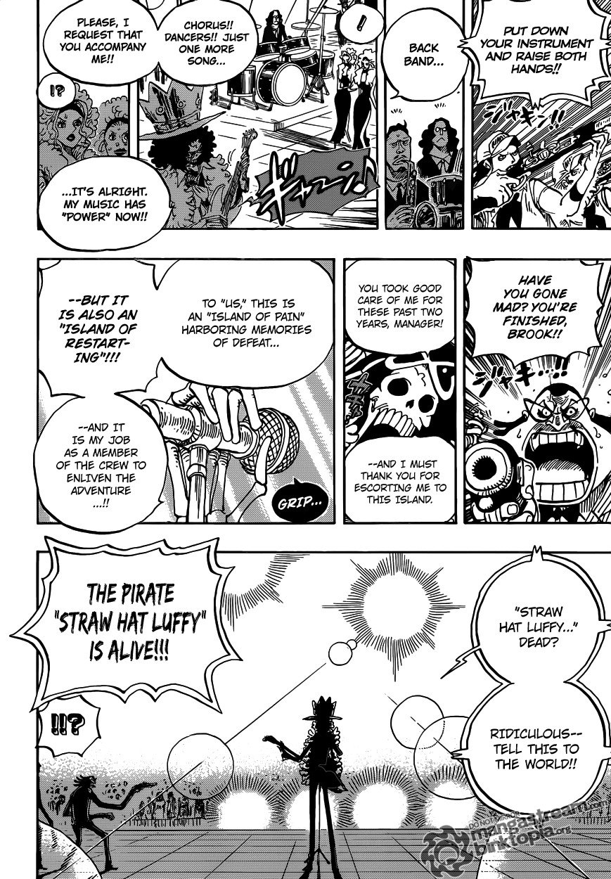 One Piece chapter 600 page 13
