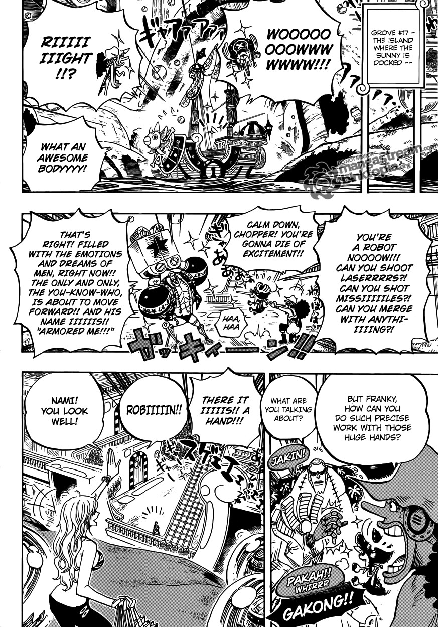 One Piece chapter 600 page 15