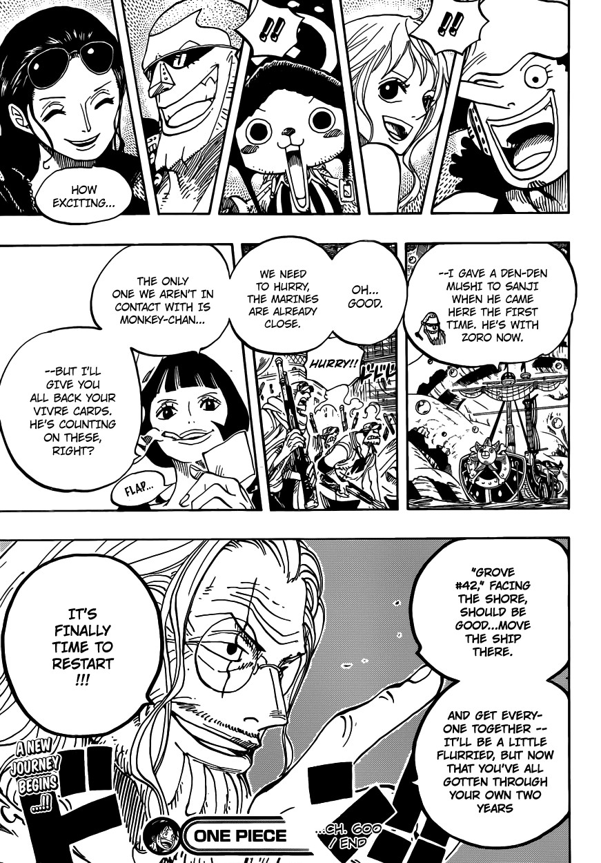 One Piece chapter 600 page 18
