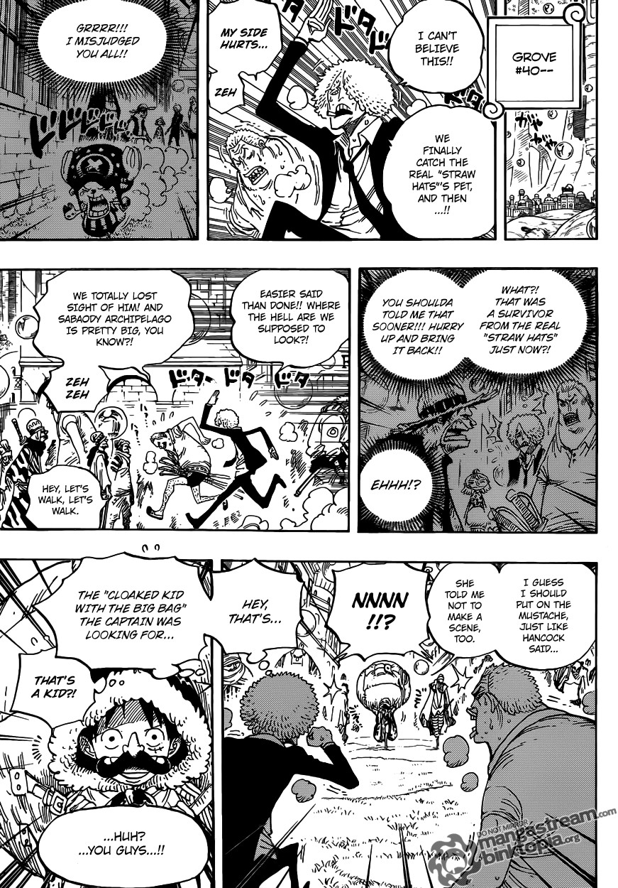 One Piece chapter 600 page 5