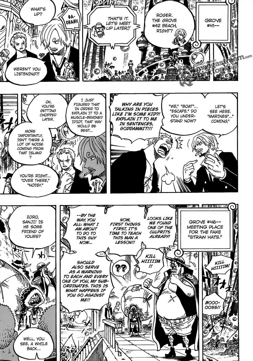 One Piece chapter 601 page 3