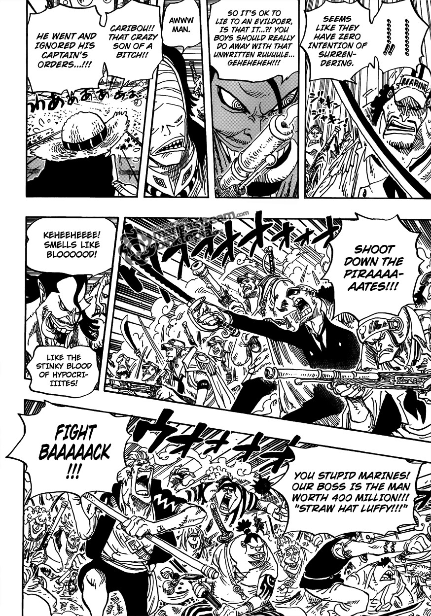 One Piece chapter 601 page 5