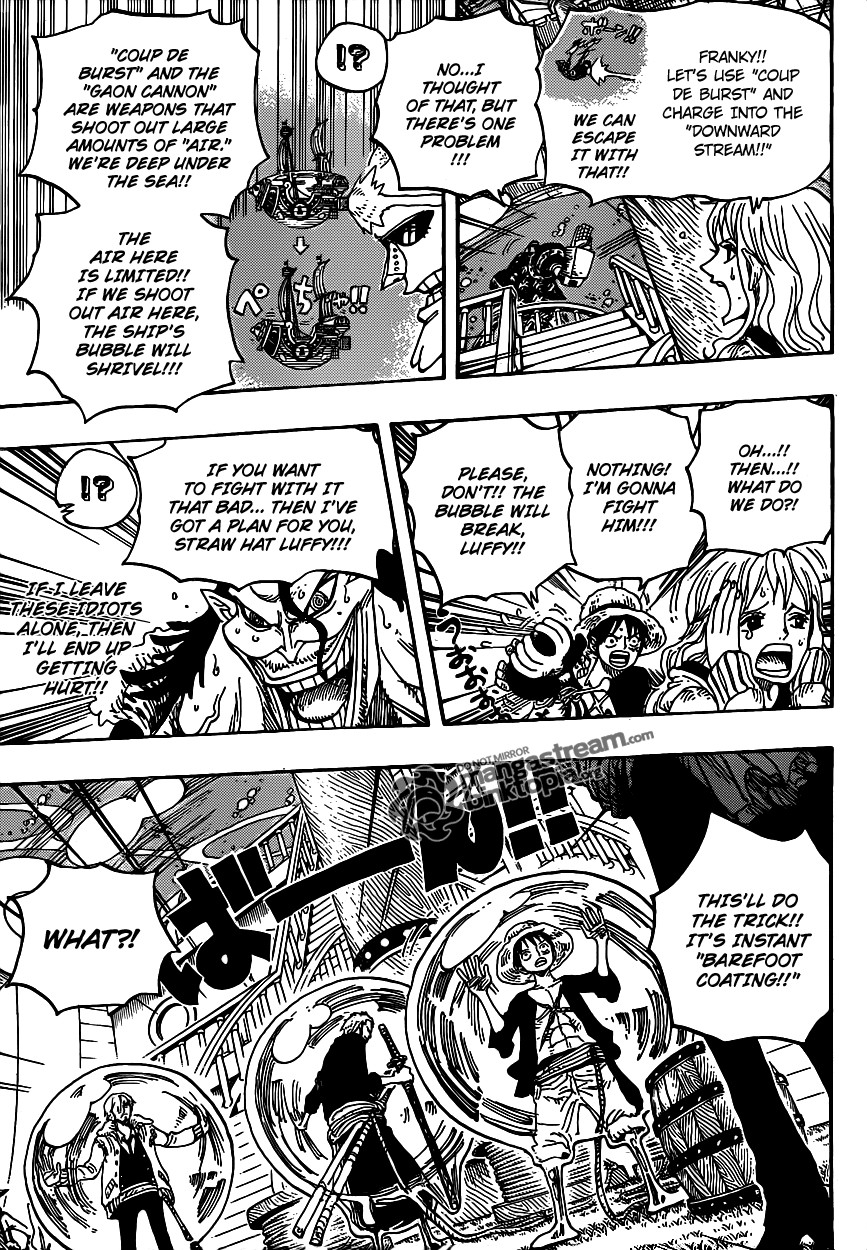 One Piece chapter 605 page 7