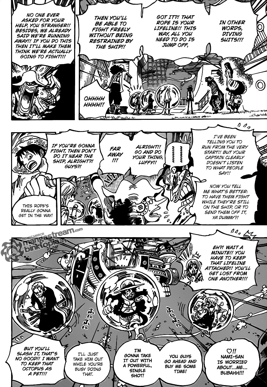 One Piece chapter 605 page 8