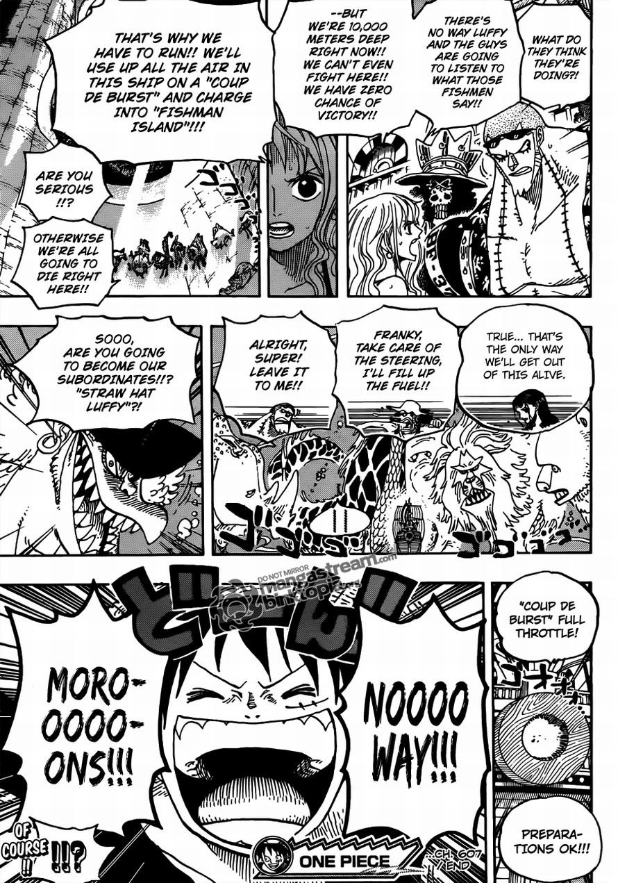 One Piece chapter 607 page 13