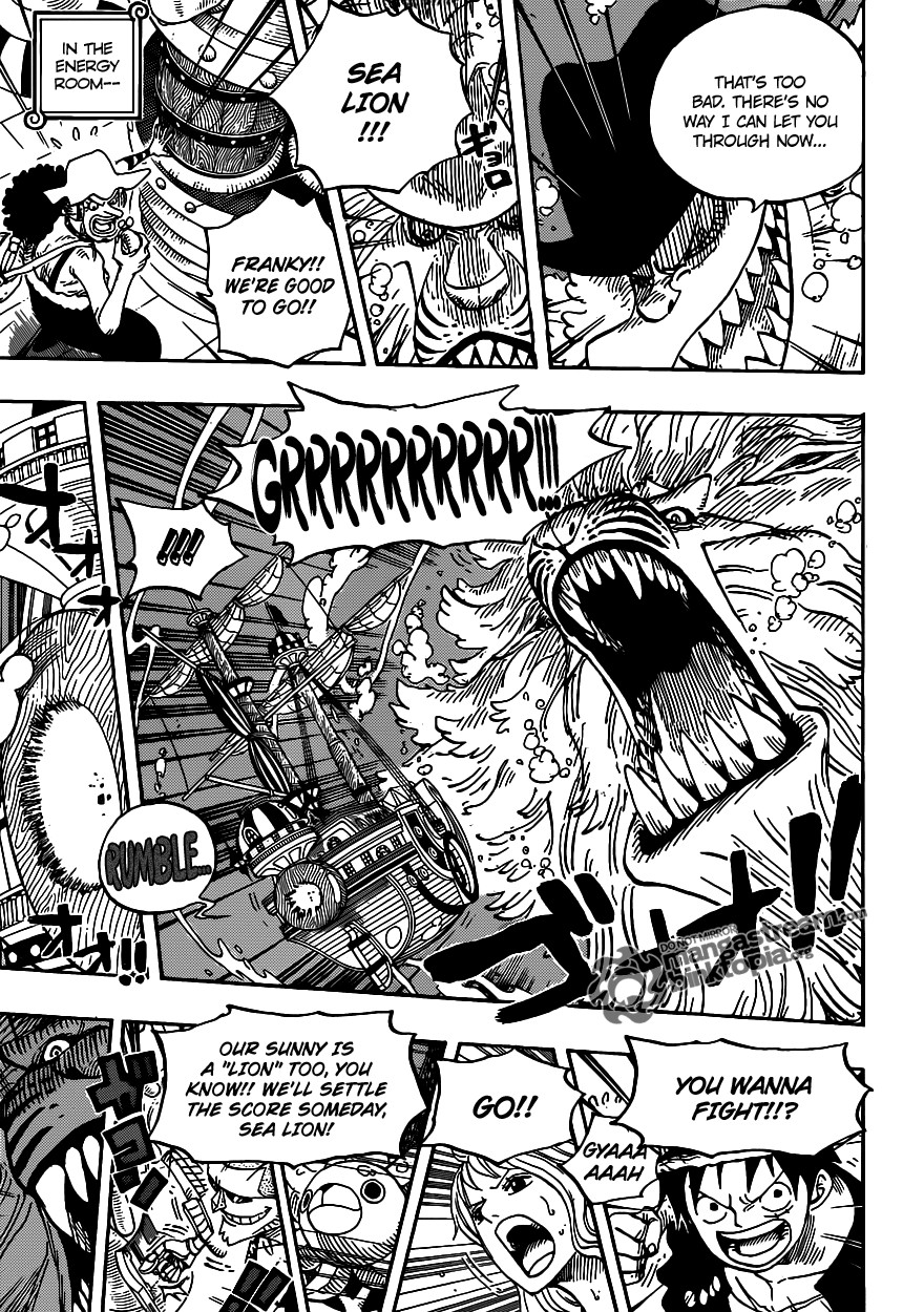 One Piece chapter 608 page 3
