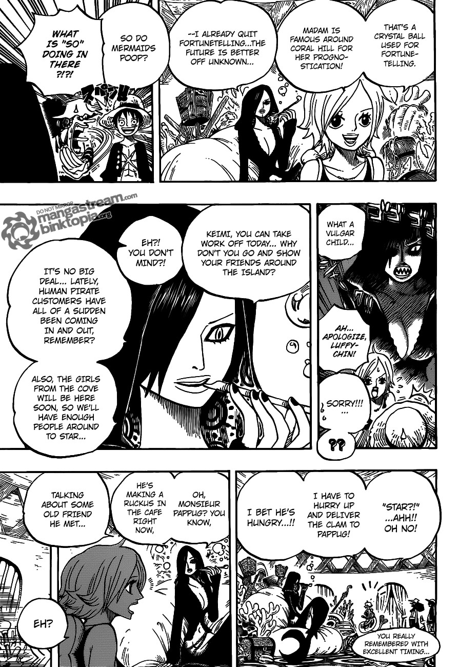 One Piece chapter 610 page 7