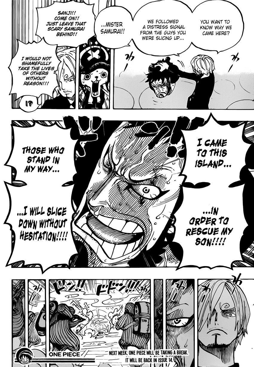 One Piece chapter 657 page 16