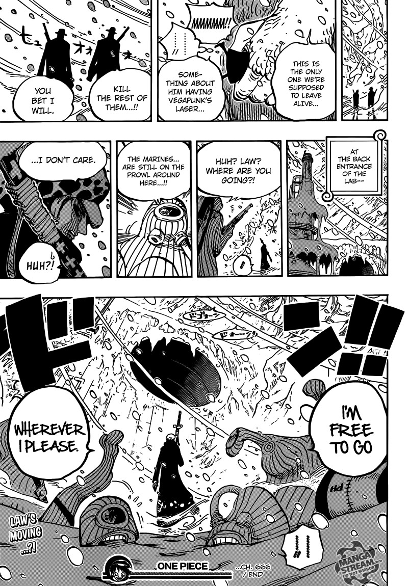 One Piece chapter 666 page 19