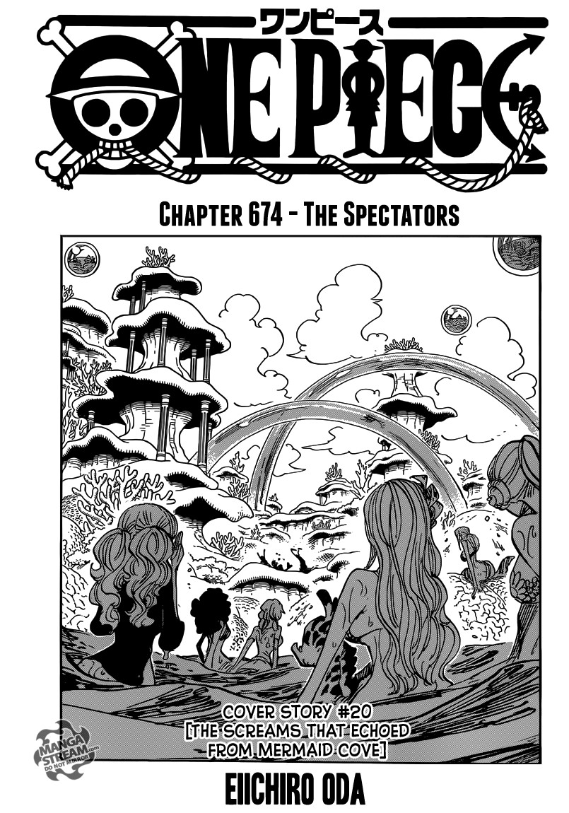 One Piece chapter 674 page 1
