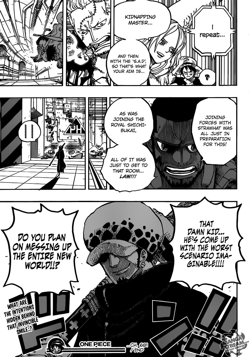 One Piece chapter 681 page 22