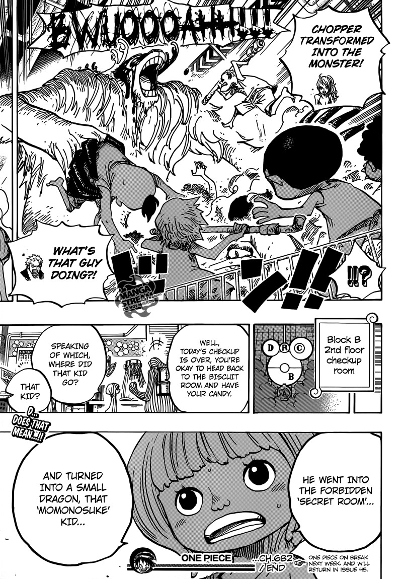 One Piece chapter 682 page 21