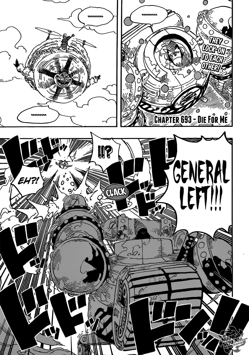 One Piece chapter 693 page 7