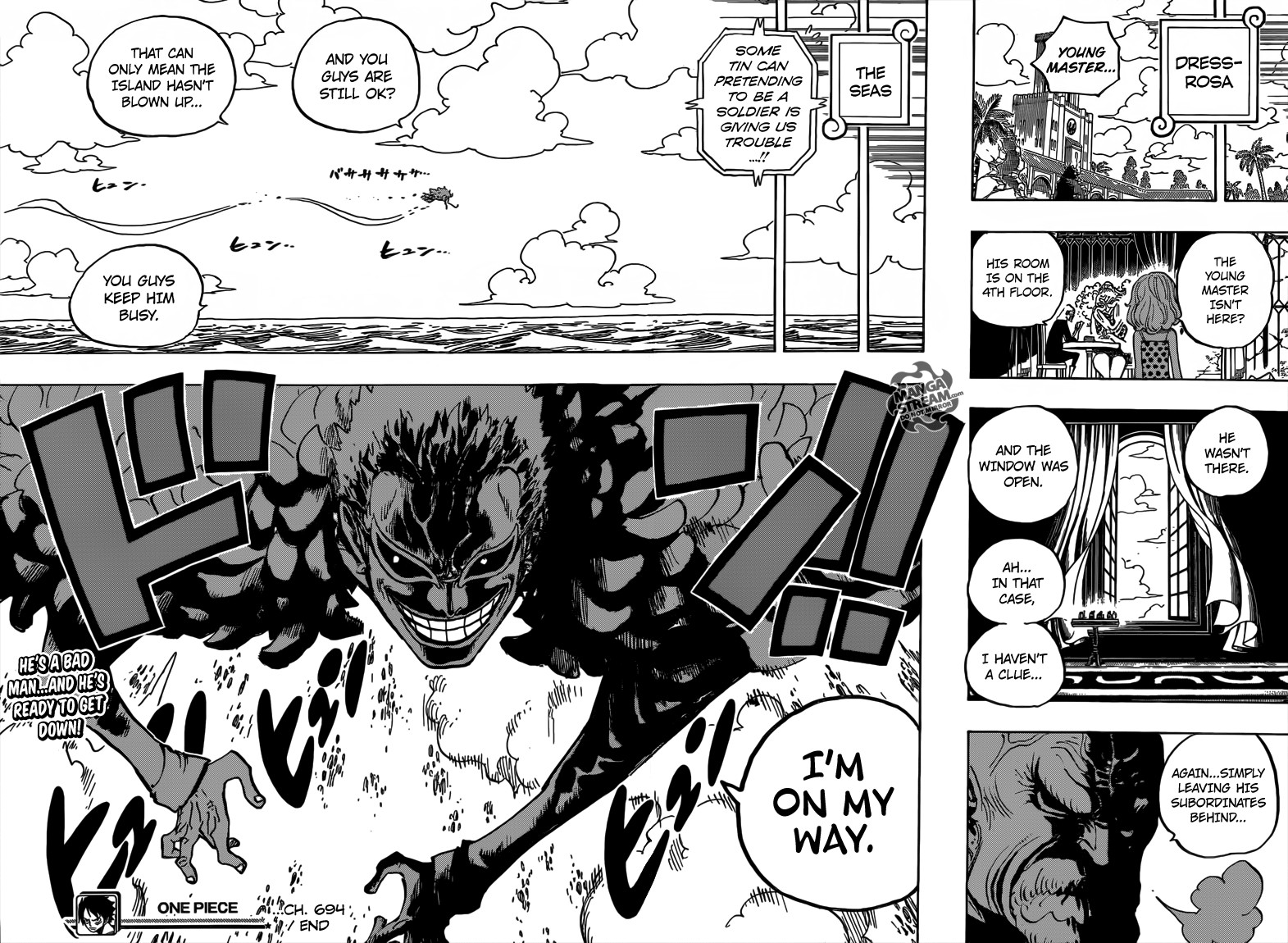 One Piece chapter 694 page 19