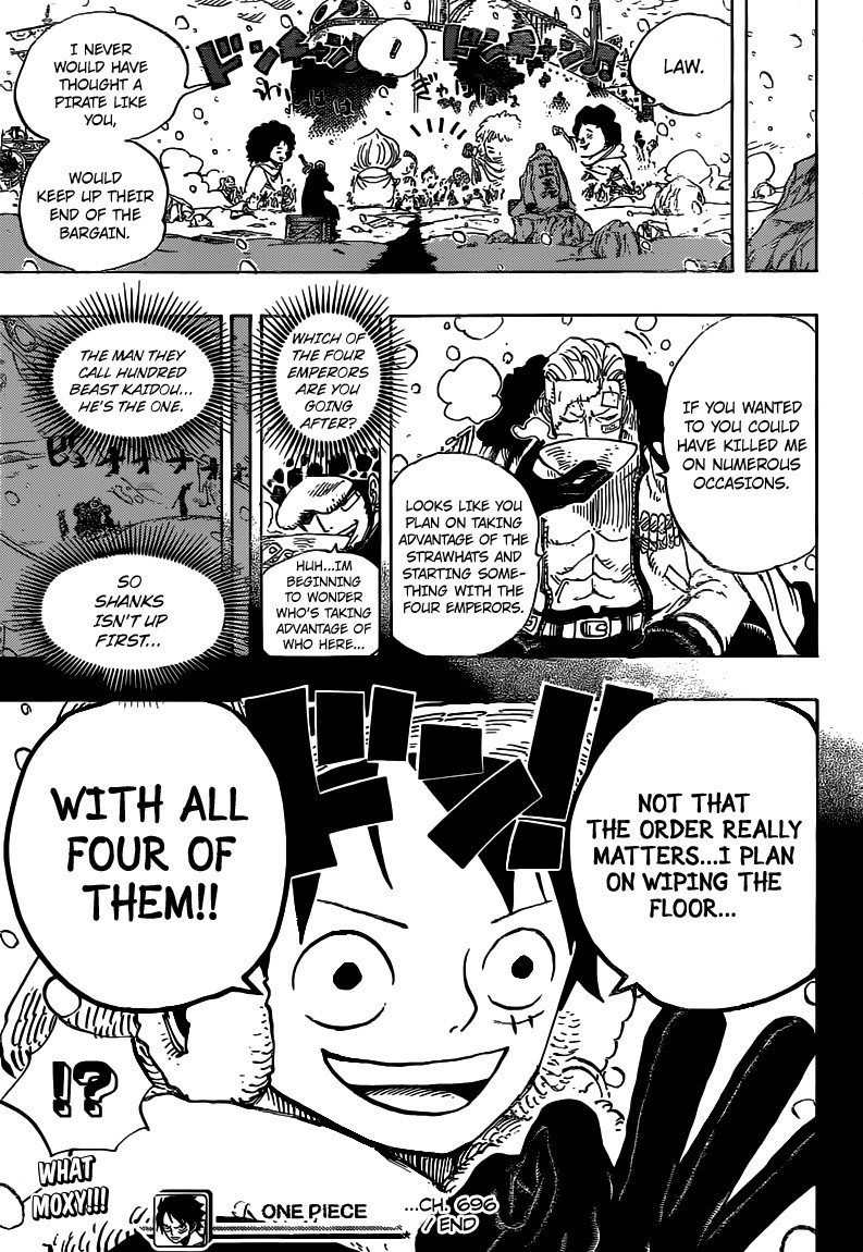 One Piece chapter 696 page 20