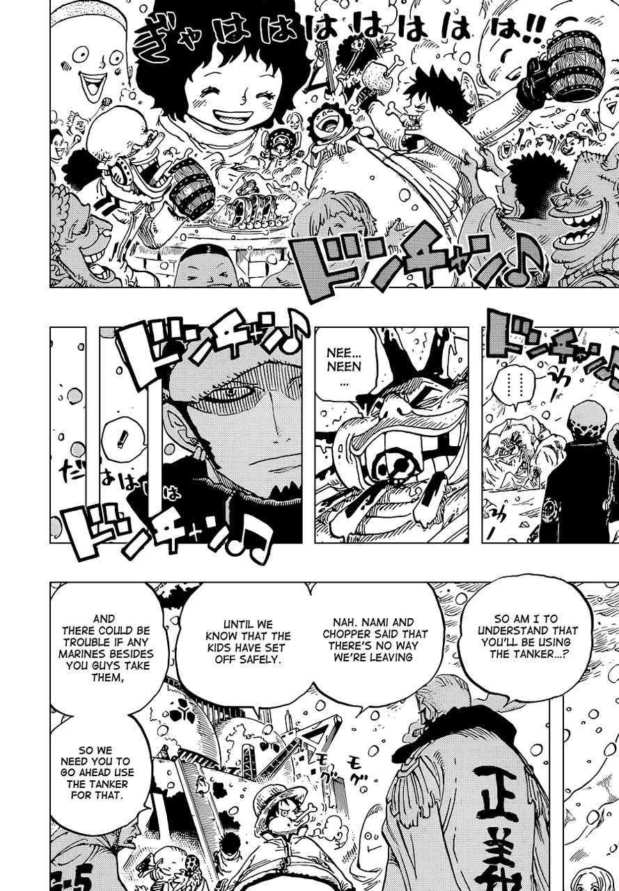 One Piece chapter 697 page 4