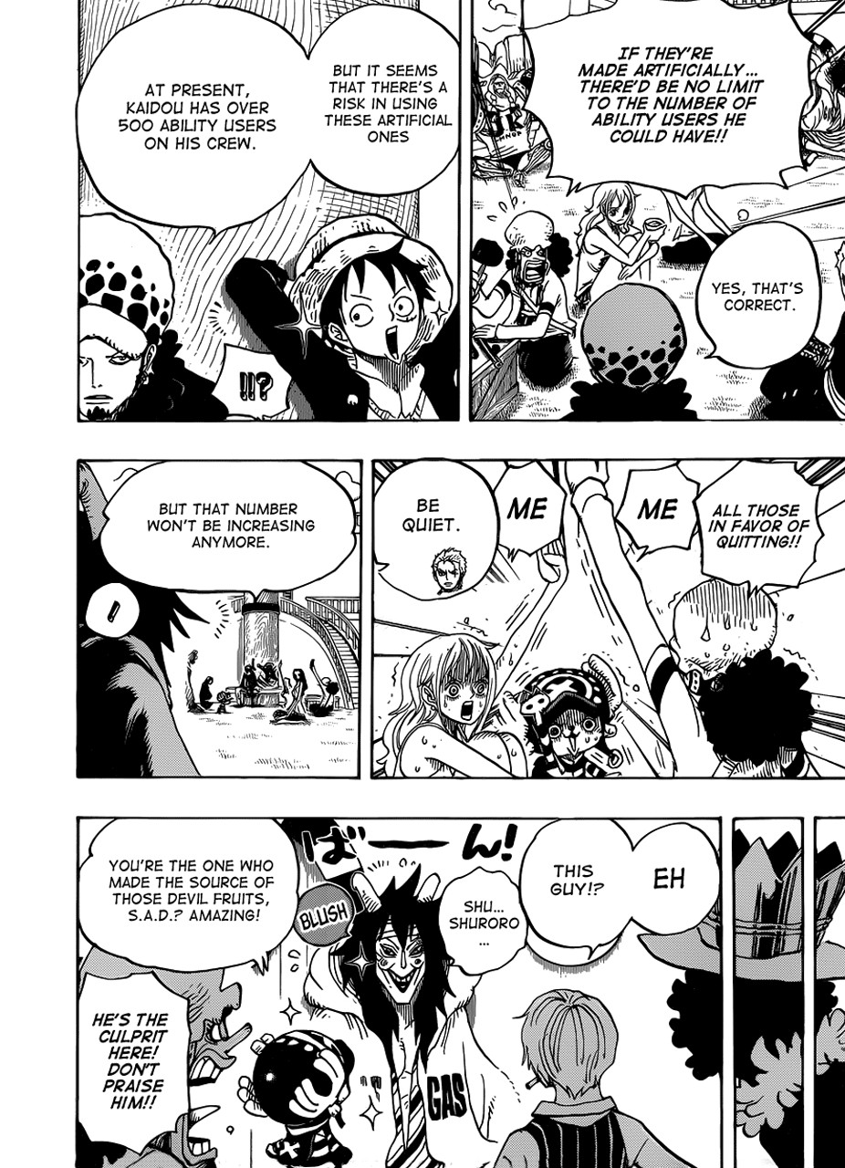 One Piece chapter 698 page 16