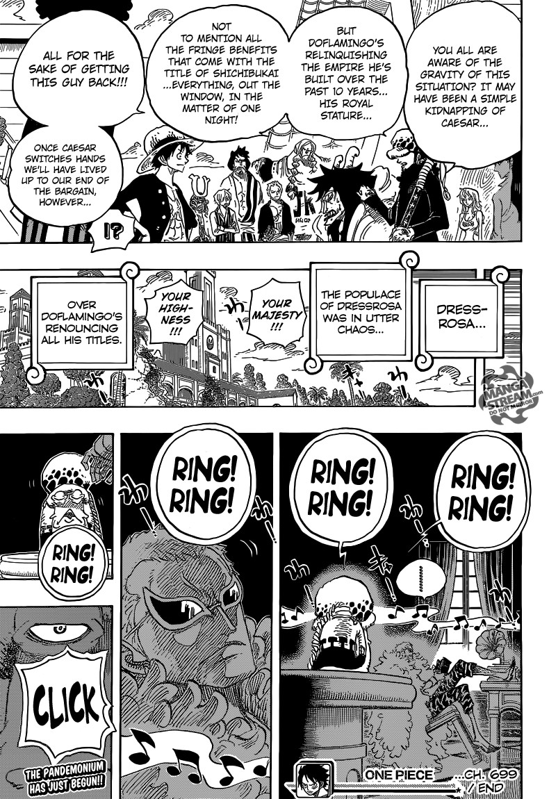 One Piece chapter 699 page 22