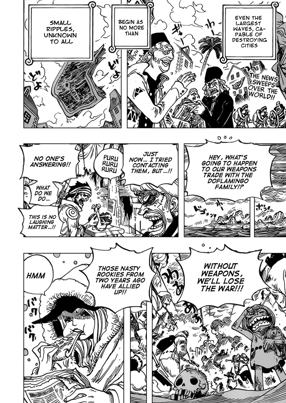 One Piece chapter 700 page 2