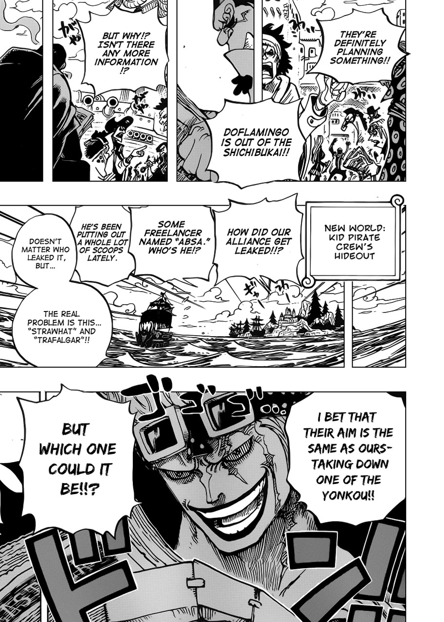 One Piece chapter 700 page 3