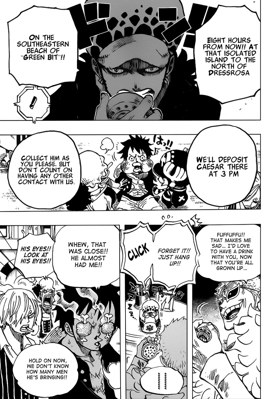 One Piece chapter 700 page 7