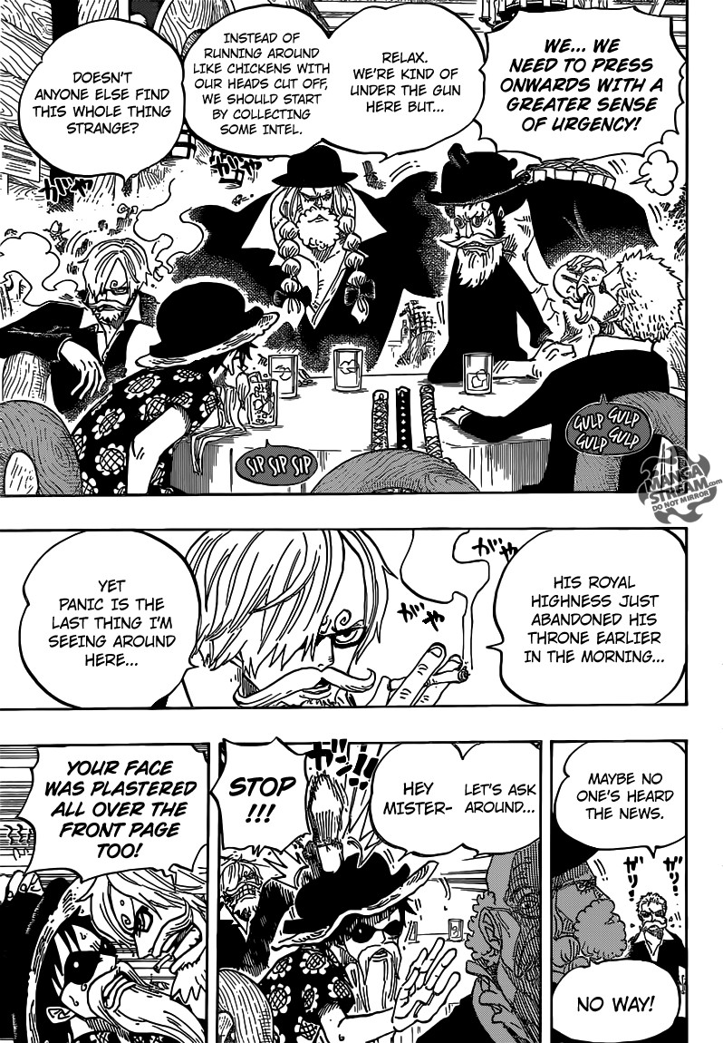 One Piece chapter 701 page 15
