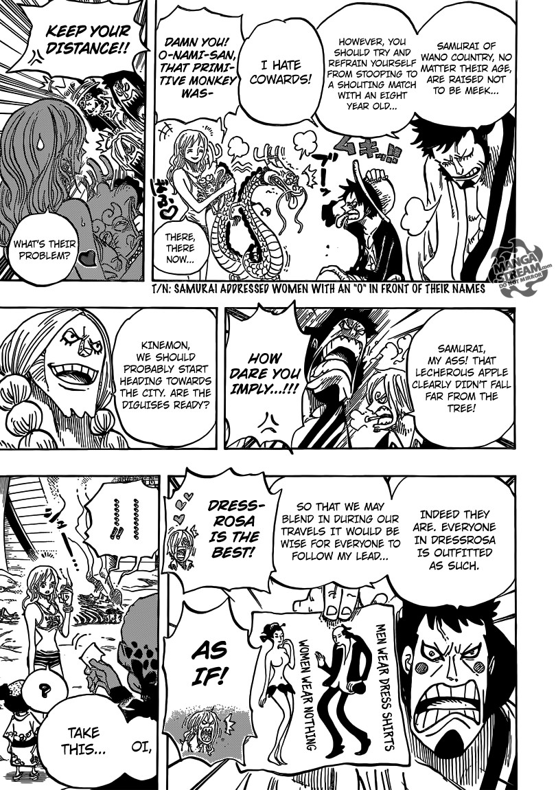 One Piece chapter 701 page 7