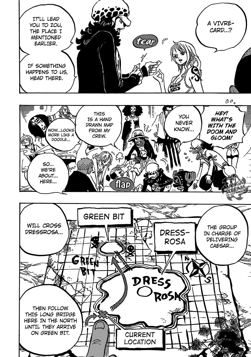 One Piece chapter 701 page 8