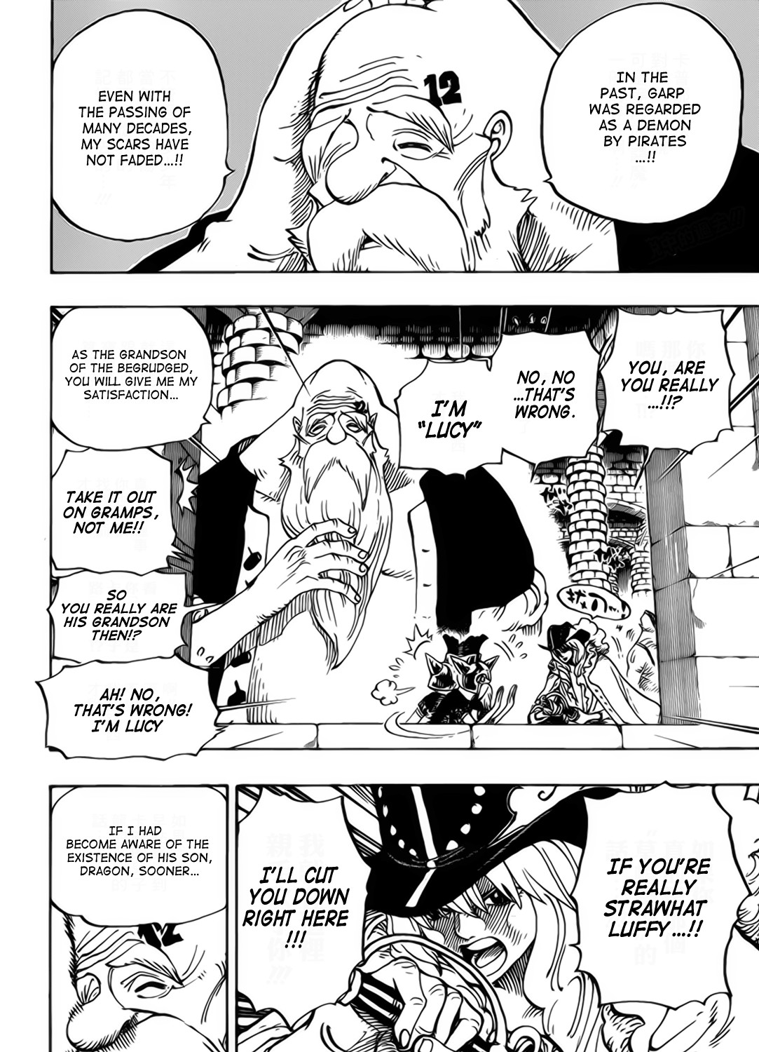 One Piece chapter 708 page 2