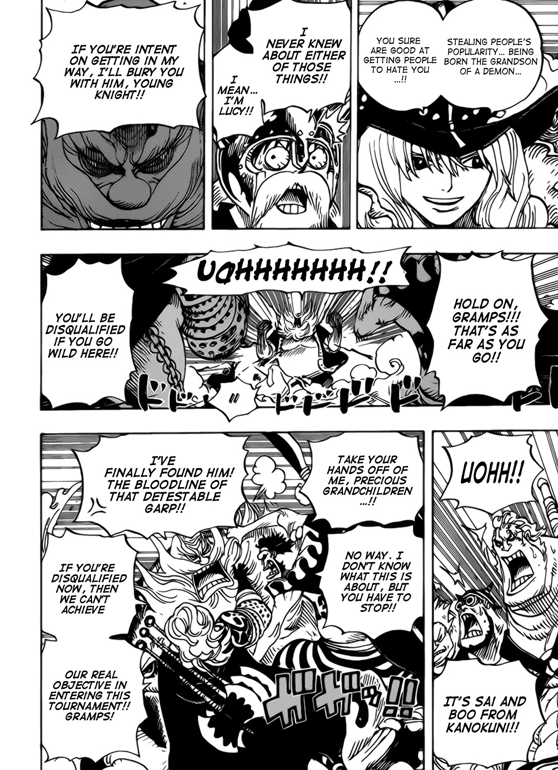 One Piece chapter 708 page 8