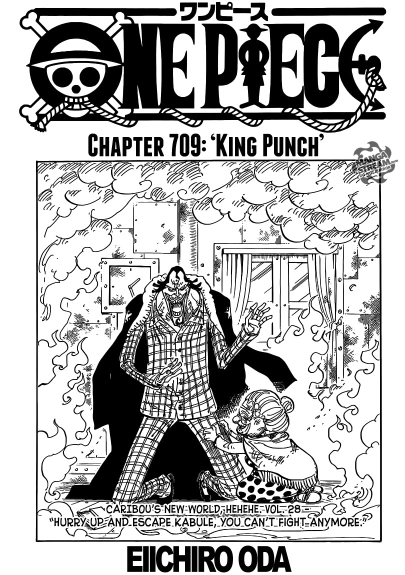 One Piece chapter 709 page 1