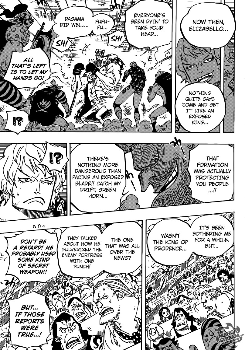 One Piece chapter 709 page 11