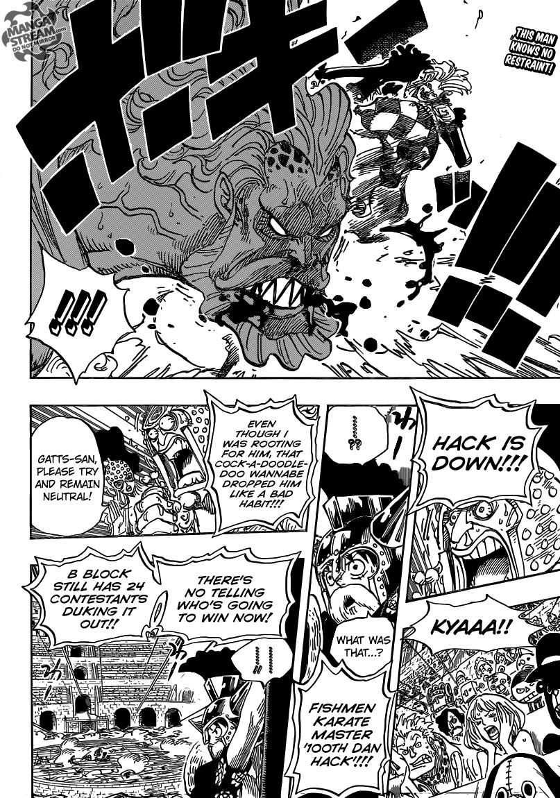 One Piece chapter 709 page 4