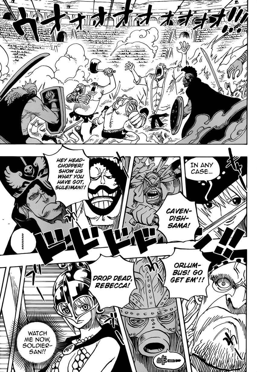 One Piece chapter 722 page 10