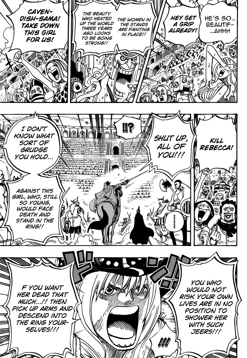 One Piece chapter 722 page 6